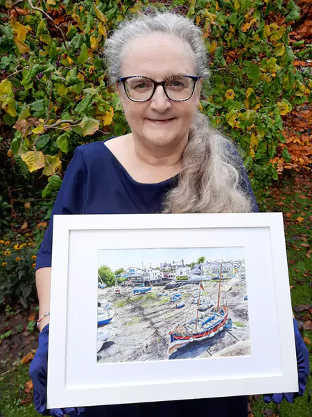 Painting of Historic Ynys Môn Lifeboat Wins Prestigious Royal Society Award