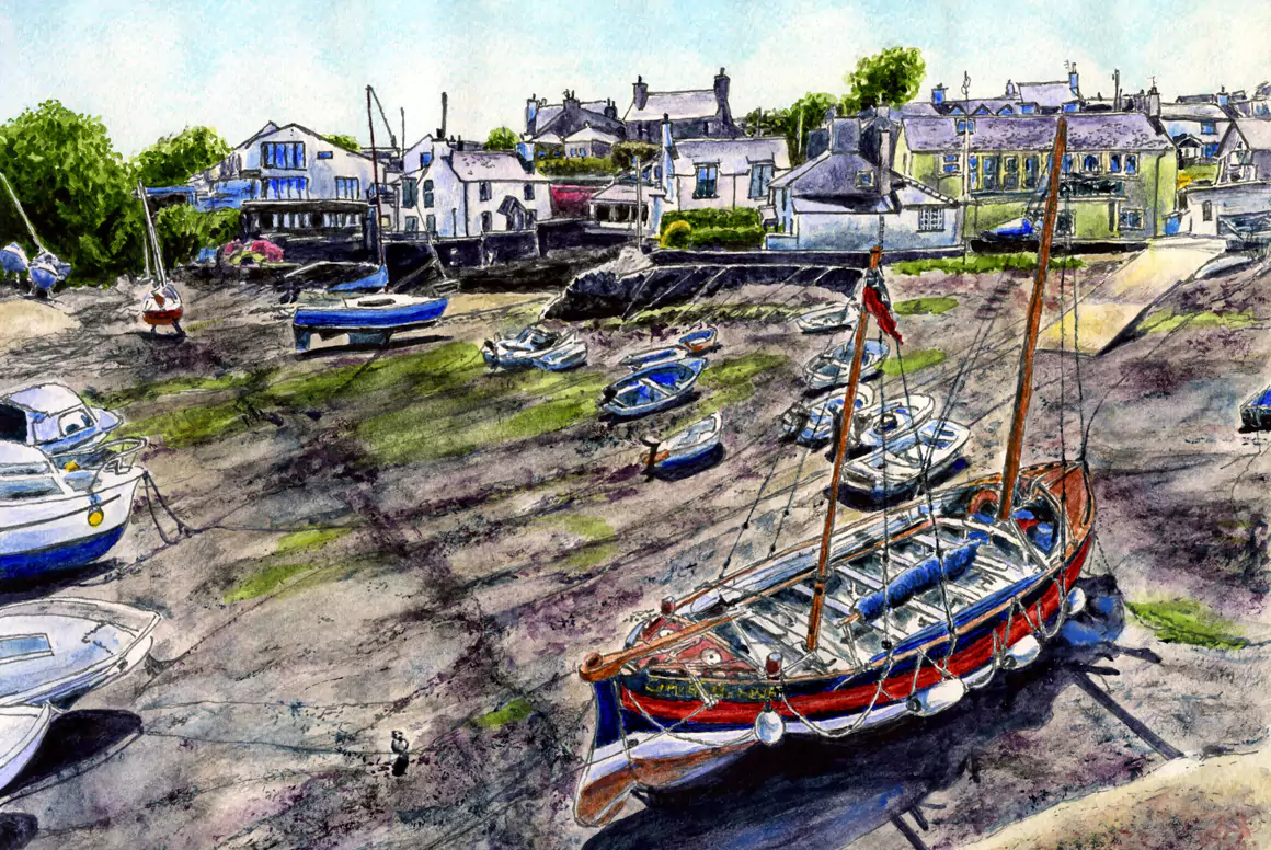 Painting of Historic Ynys Môn Lifeboat Wins Prestigious Royal Society Award