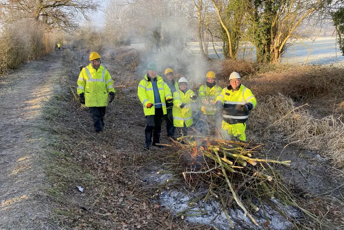 Shropshire Union Canal Society, January 2025 Work Party Report