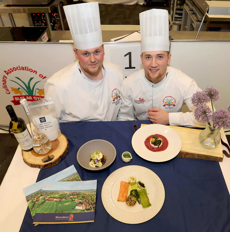 Welsh Team Captain Calum is the New Junior Chef of Wales
