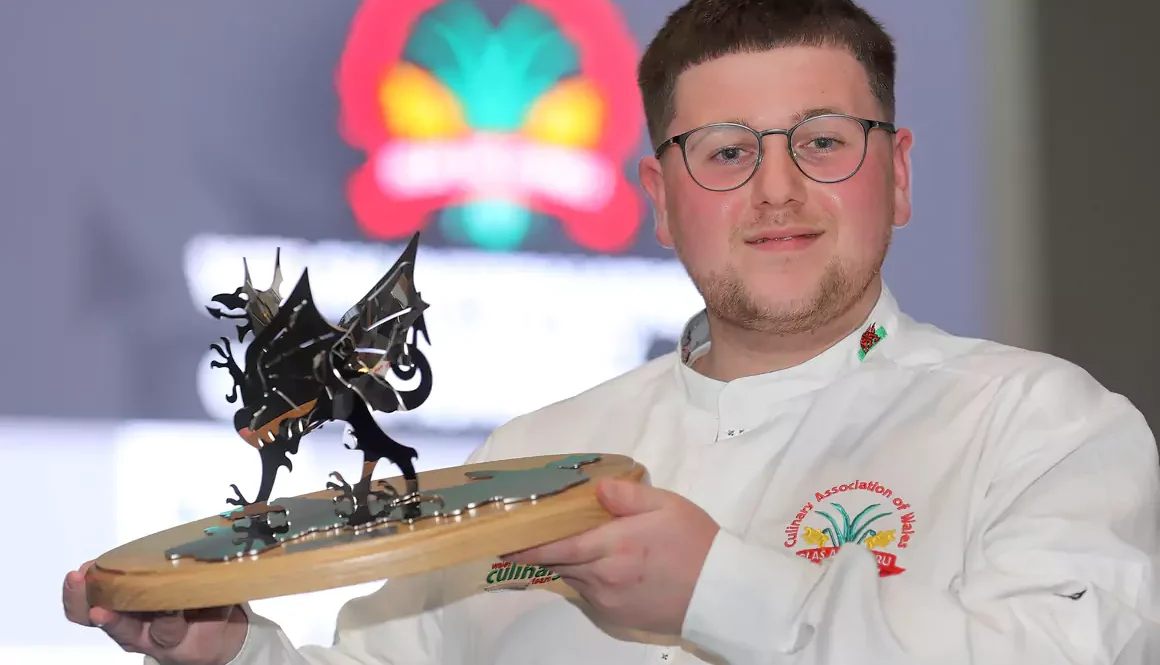 Welsh Team Captain Calum is the New Junior Chef of Wales