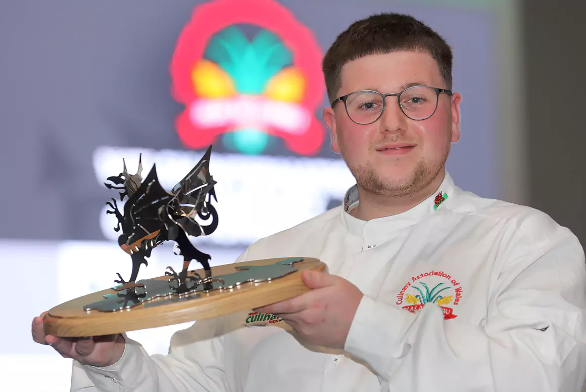 Welsh Team Captain Calum is the New Junior Chef of Wales
