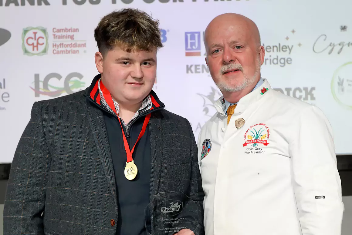 Ollie Wins Welsh Apprentice Butcher of the Year Contest