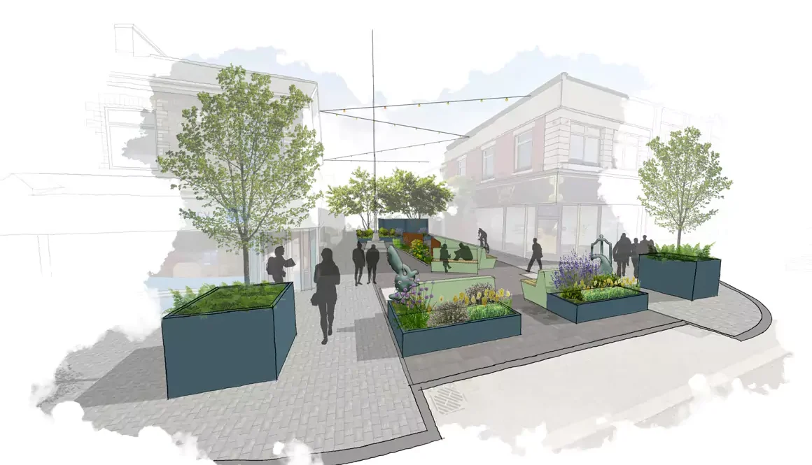 Work to Begin on Redevelopment of Two Caerphilly Town Squares