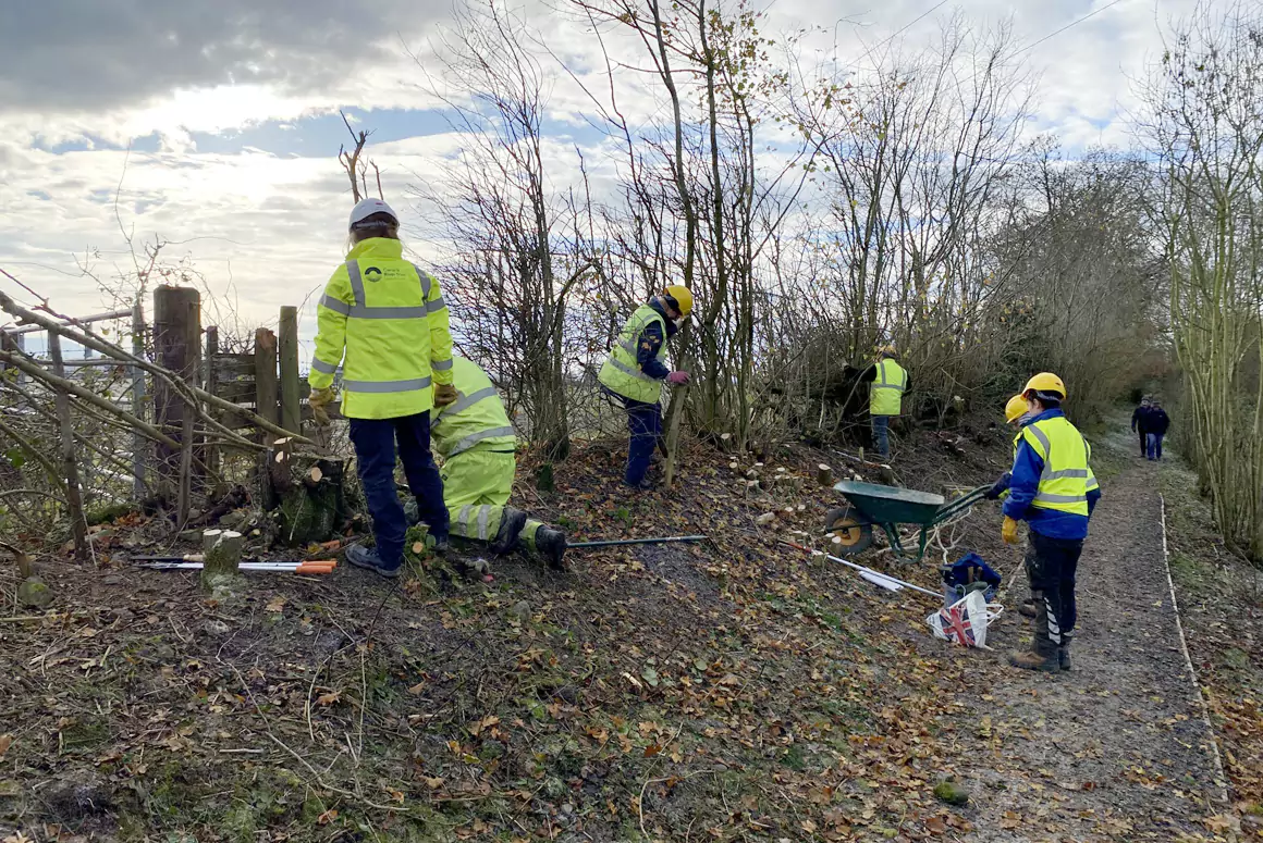 Shropshire Union Canal Society, February 2025 Work Party Report
