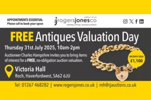 FREE Antiques Valuation Day