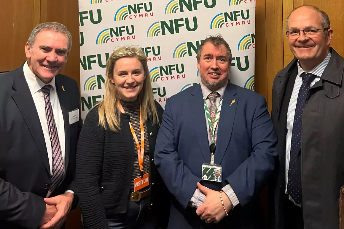Young NFU Cymru Lobby MPs on Inheritance Tax Changes