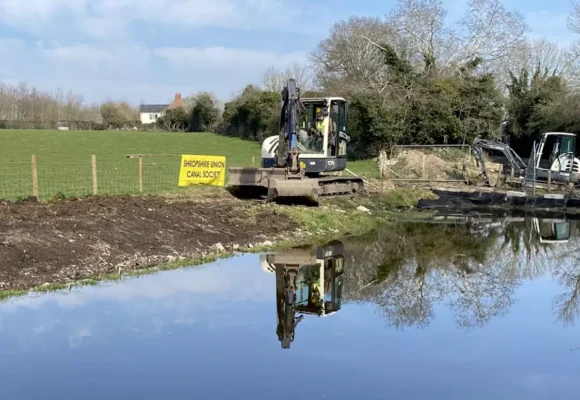 Shropshire Union Canal Society, March 2025 Work Party Report