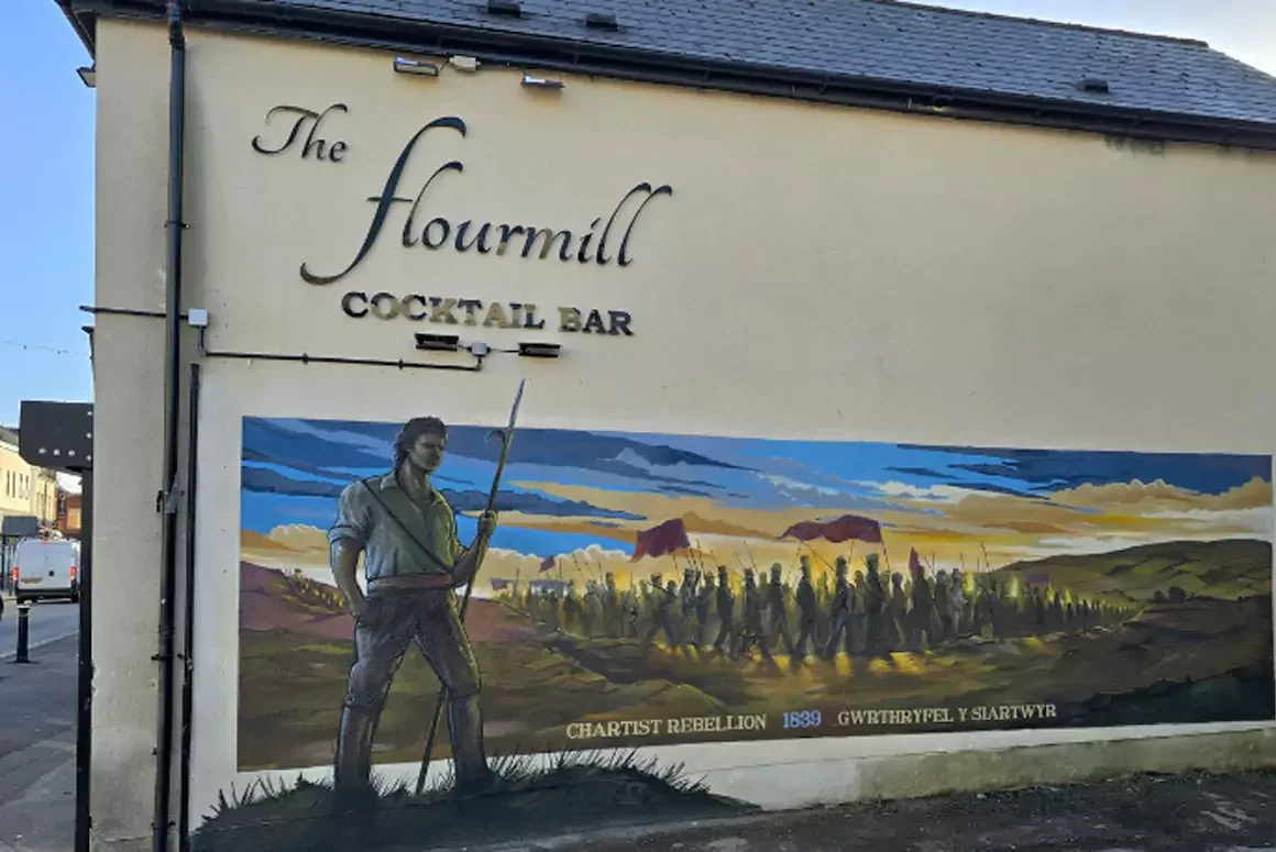 Blackwood Mural Breathes New Life into Chartist Legacy