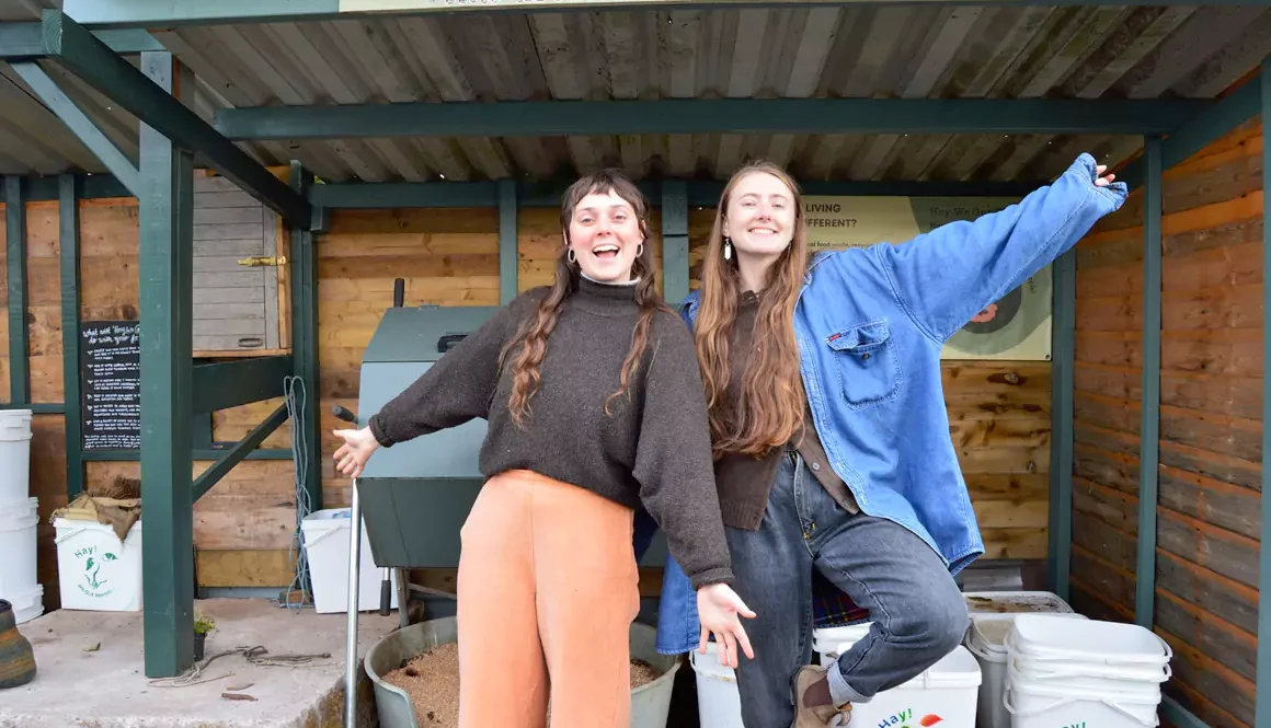New Community Composting Hub At Hay Castle
