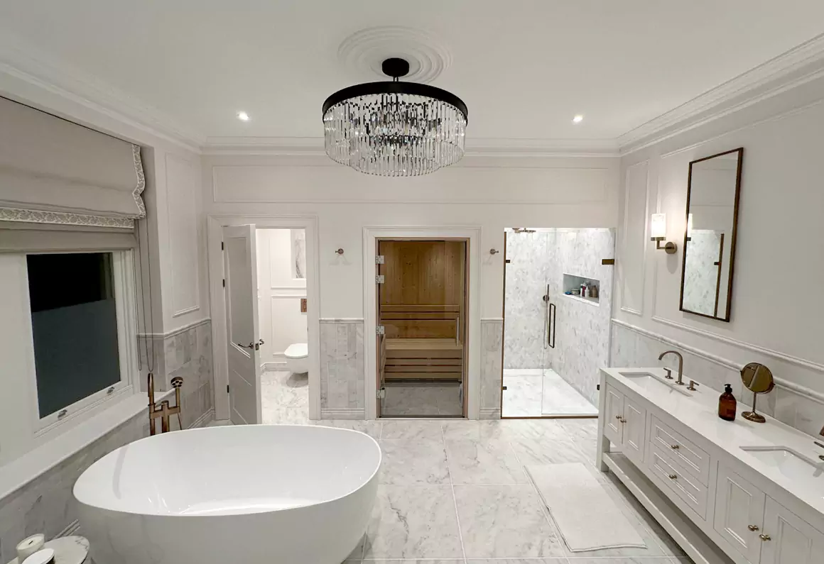 Bathroom Project Winner: Talbot Green Construction & Landscaping – Penarth