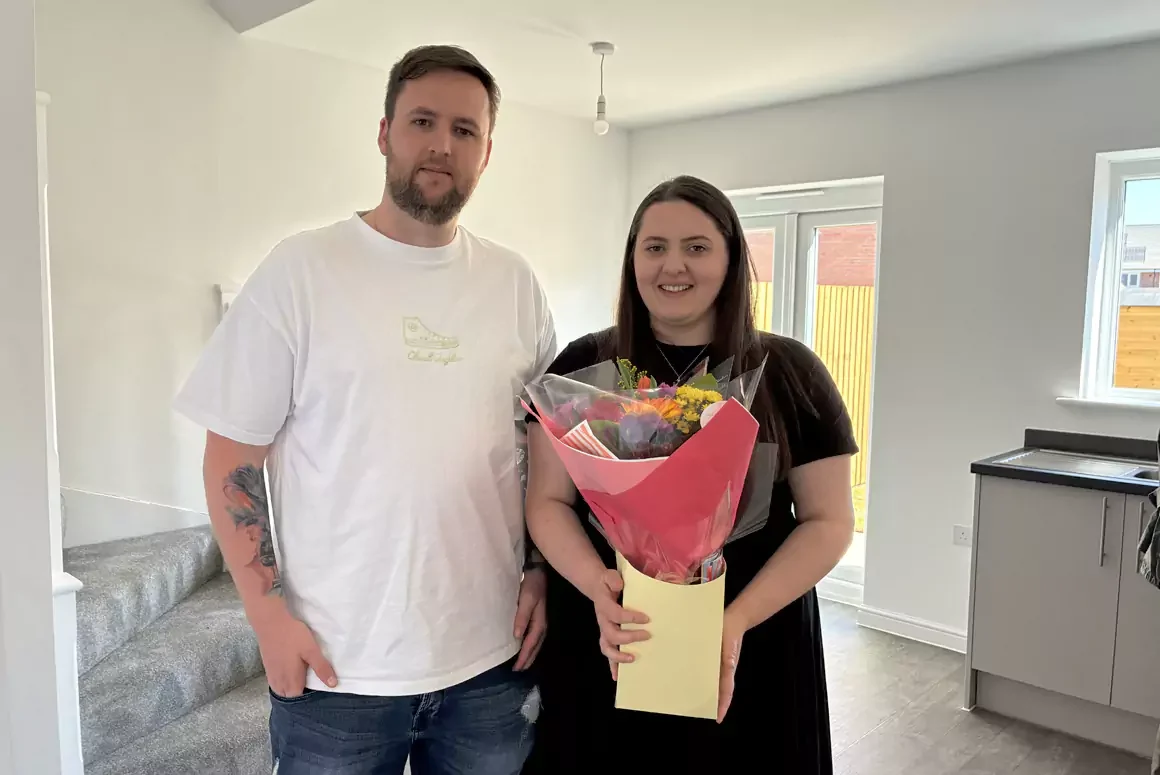 Residents Get Keys to First NWH Homes in Rossett