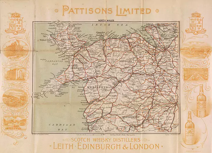 Tourist Maps and the Bike Craze of the 1890s