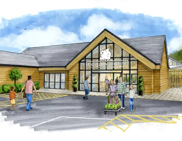 The Old Railway Line Garden Centre Celebrates 35 Years with Grand Opening of New Entrance and Plant Area