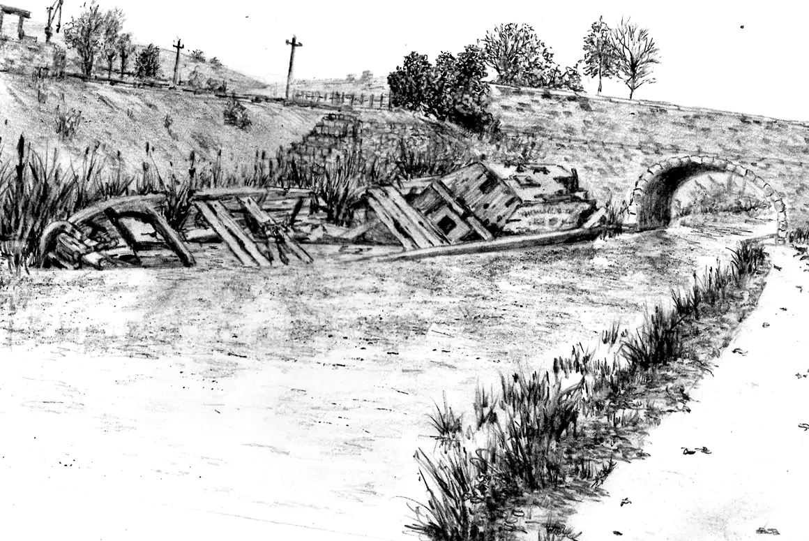 Montgomery Canal ‘Ghost Boat’ Inspires Midland Artist