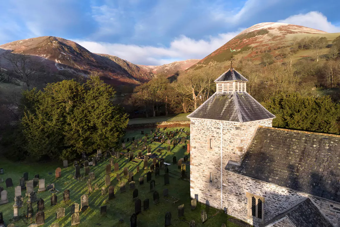 A New Portrait of St Melangell Unveiled at Her Shrine Church
