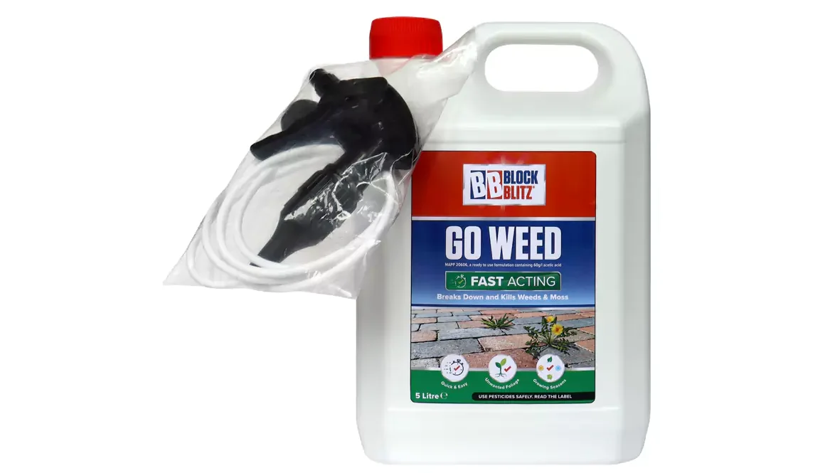 Go Weed 5L Weedkiller with Trigger Spray from Block Blitz