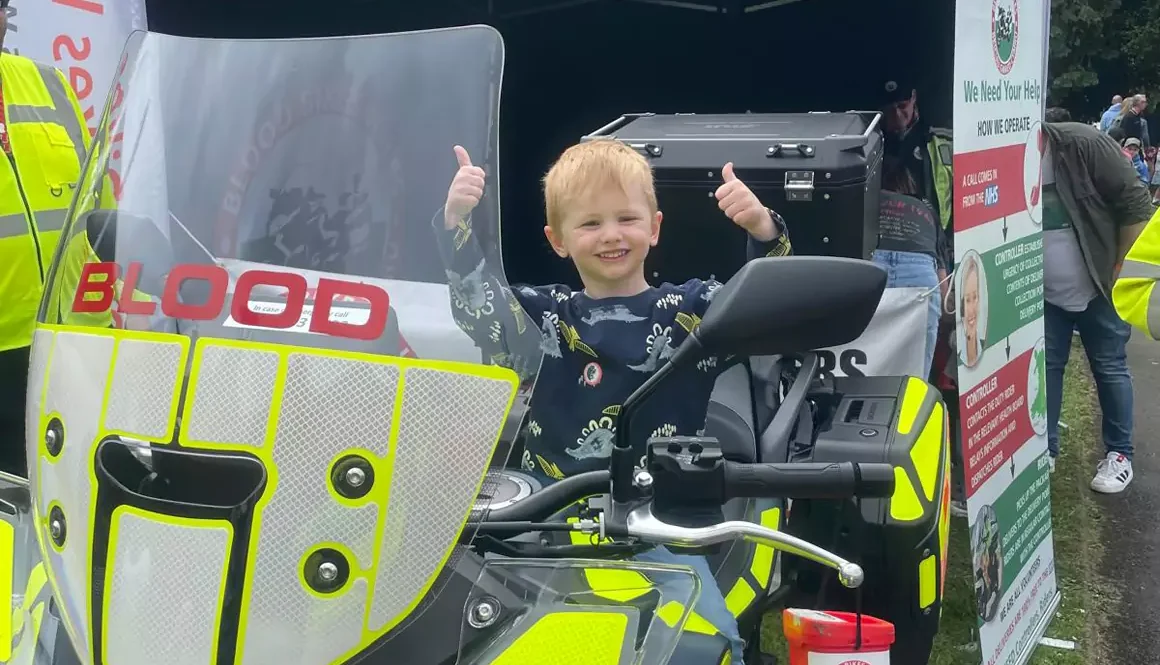 Blood Bikes Wales Ride Back into the Cowbridge Food Festival