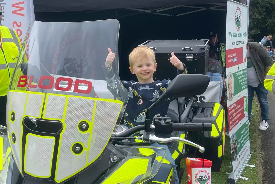 Blood Bikes Wales Ride Back into the Cowbridge Food Festival