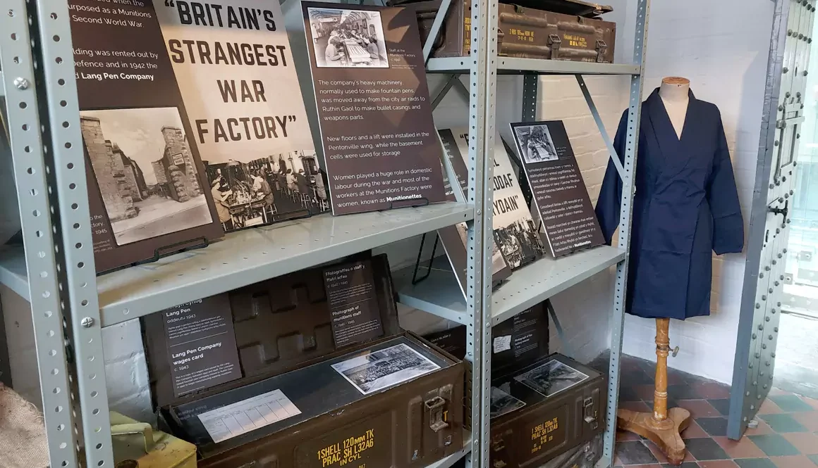 Relive Ruthin Gaol’s Wartime Past in Munitions Cell Exhibition