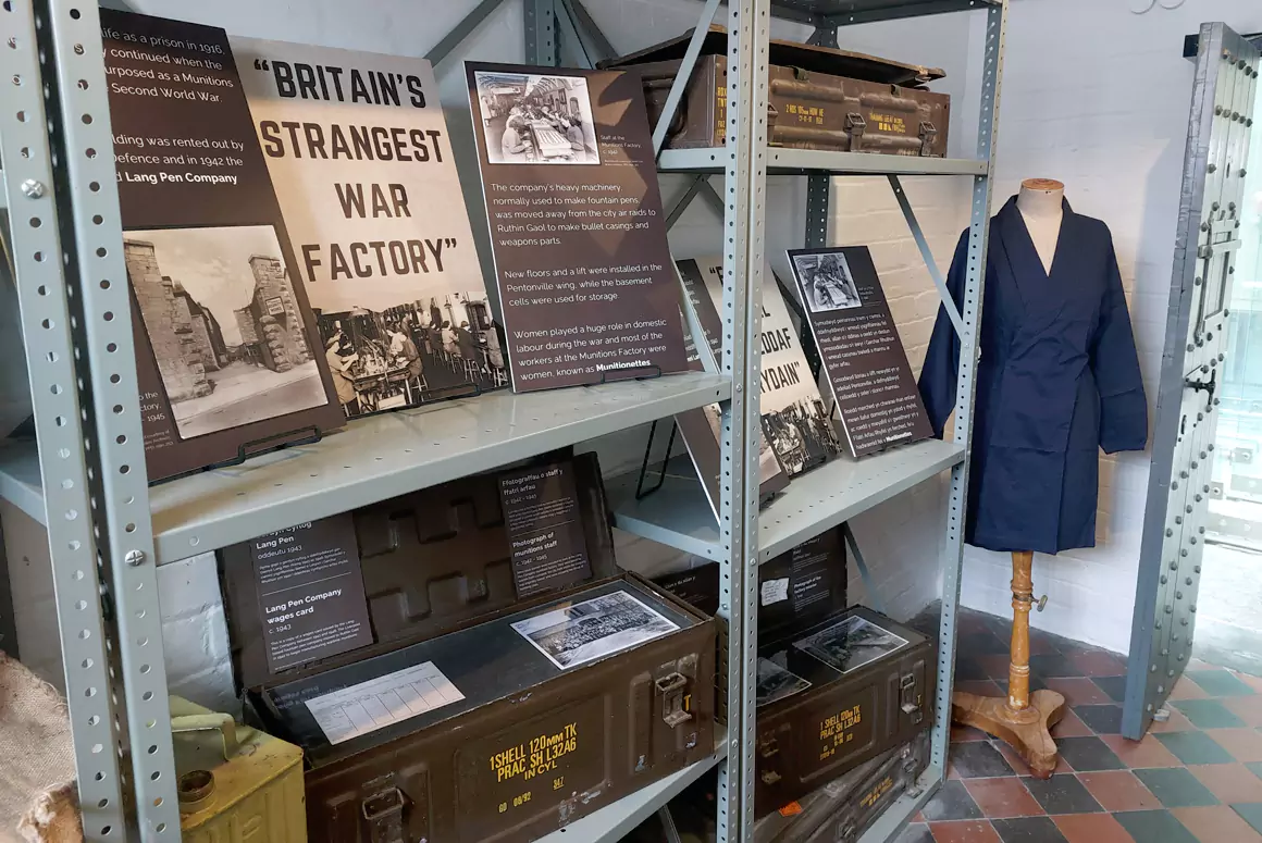 Relive Ruthin Gaol’s Wartime Past in Munitions Cell Exhibition