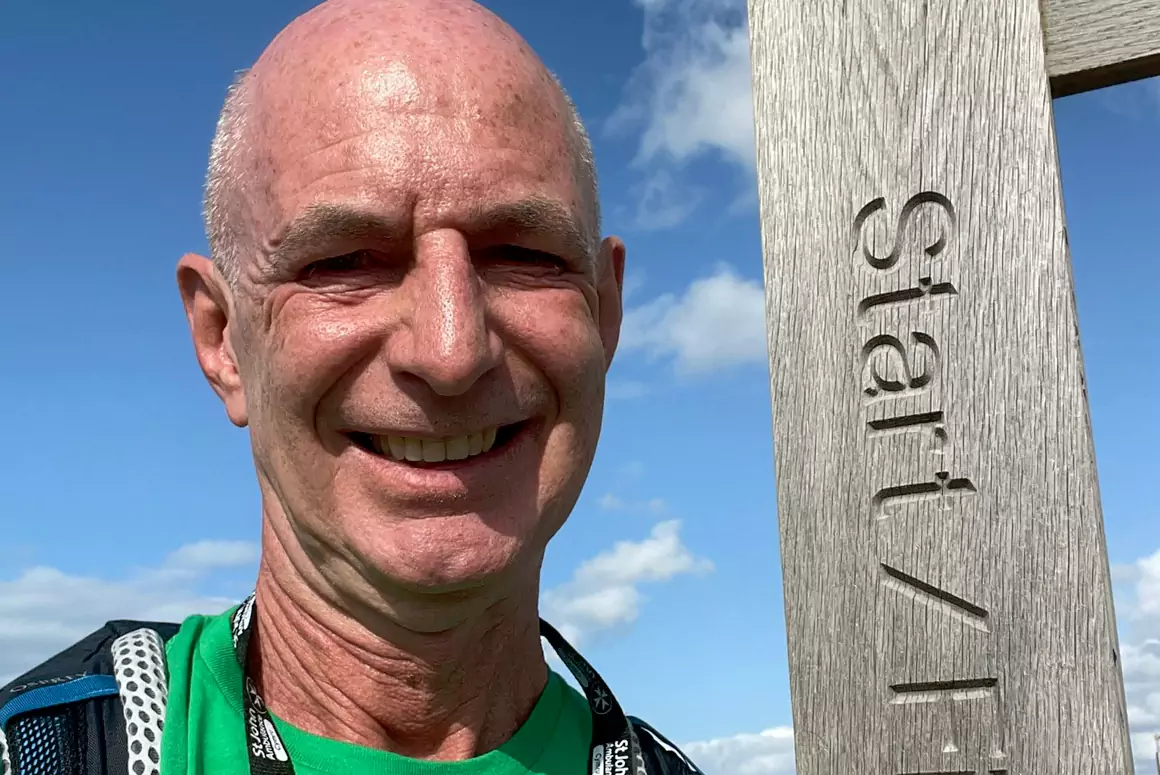 Eric Continues Walk Around Wales for St John Ambulance Cymru