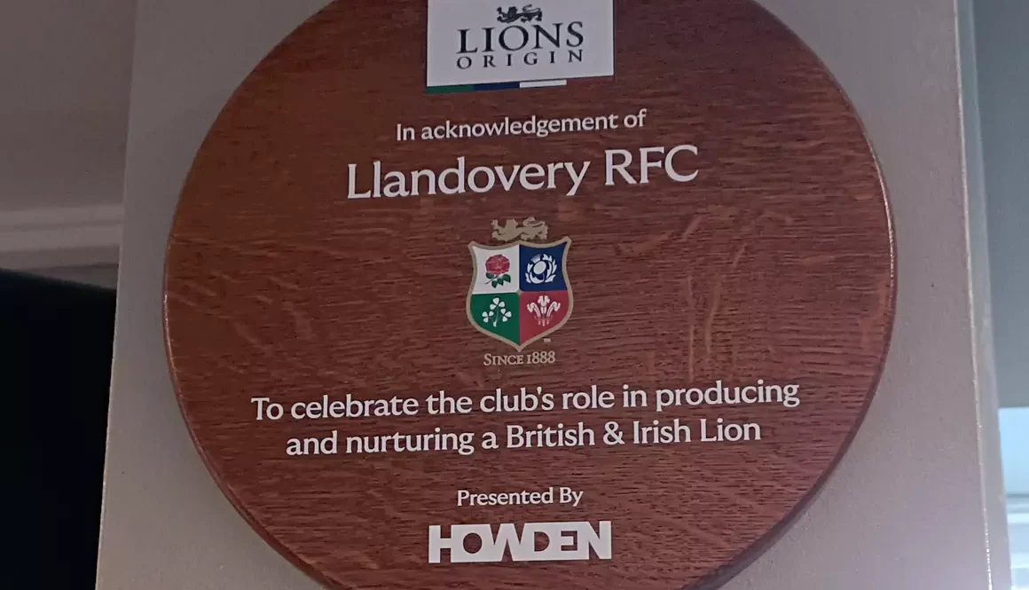 Llandovery Named Lions Origin Club