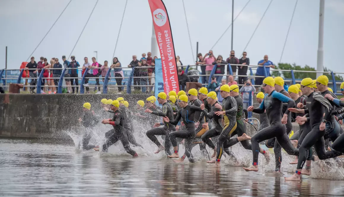 Top GB Triathletes in Action as Super Series Takes Place in Llanelli