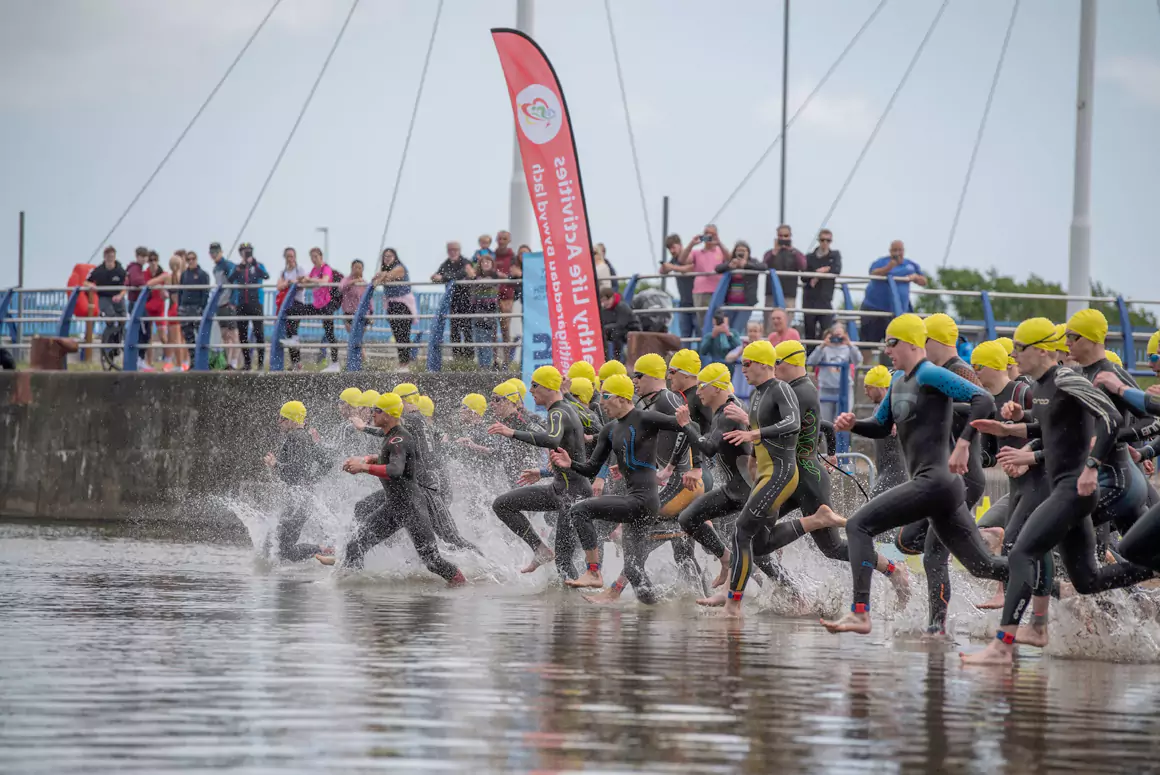 Top GB Triathletes in Action as Super Series Takes Place in Llanelli