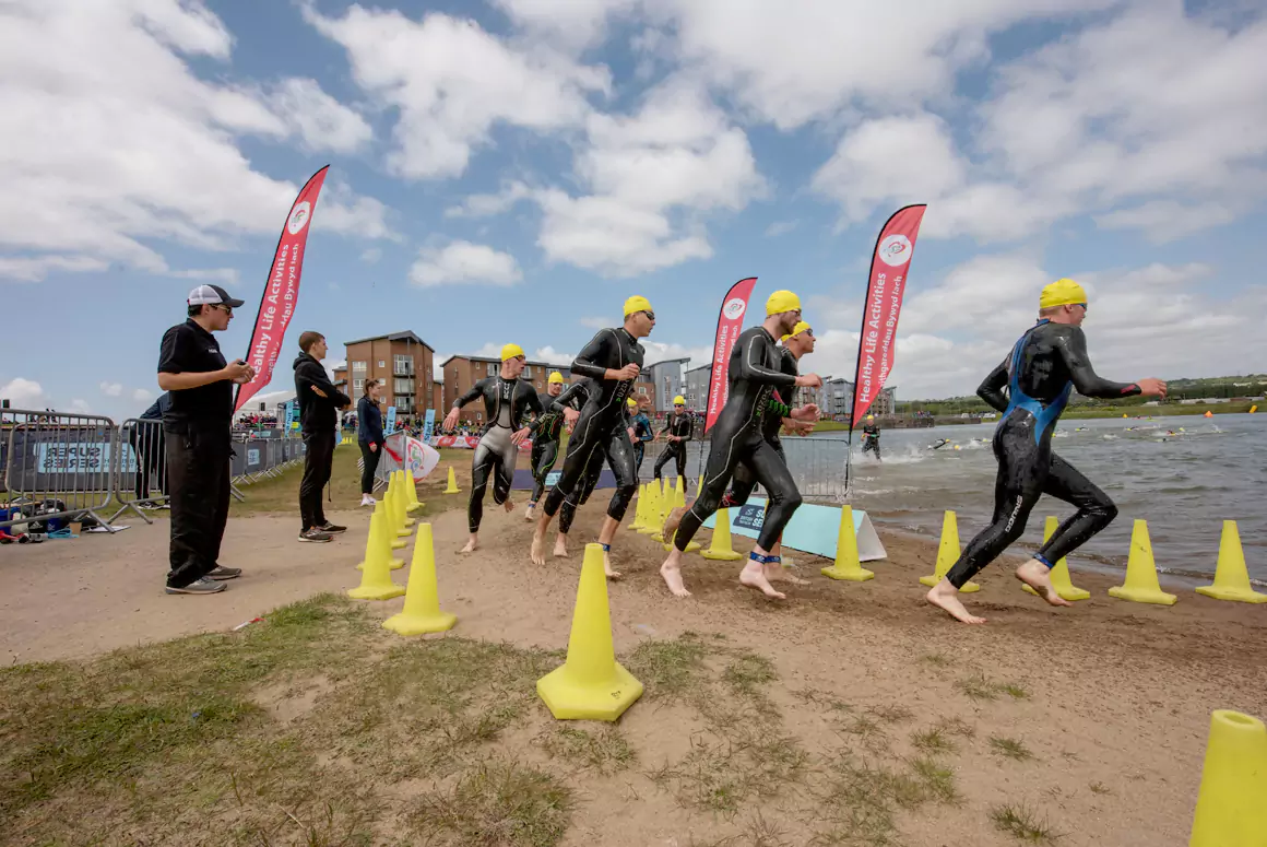 Top GB Triathletes in Action as Super Series Takes Place in Llanelli