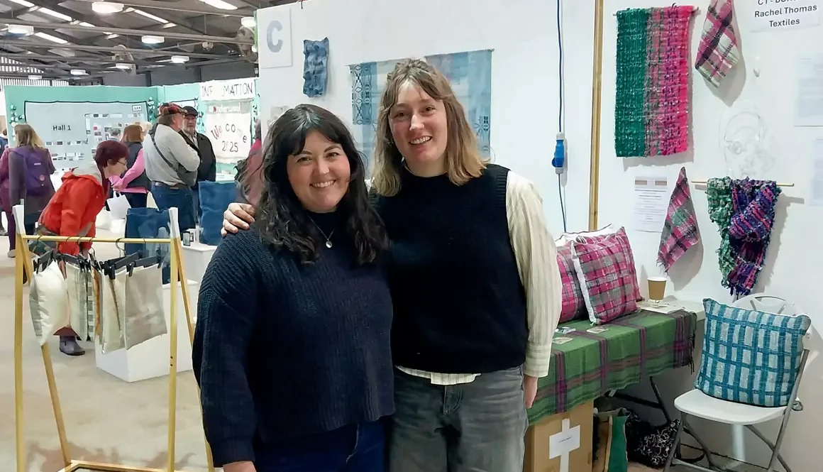 Wonderwool Bursary Winners Preparing for Designers Showcase