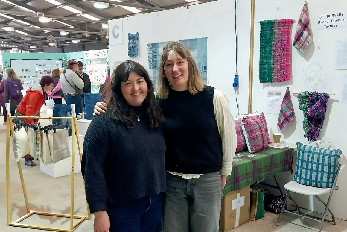 Wonderwool Bursary Winners Preparing for Designers Showcase