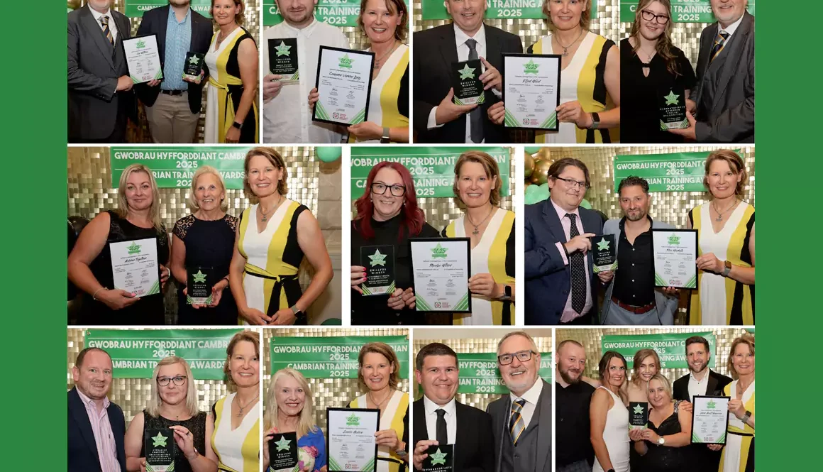 Awards Recognise Leading Welsh Training Company’s Stars
