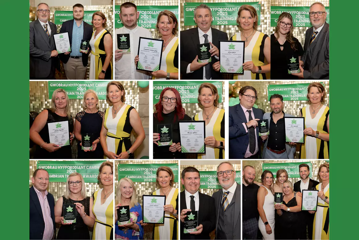 Awards Recognise Leading Welsh Training Company’s Stars
