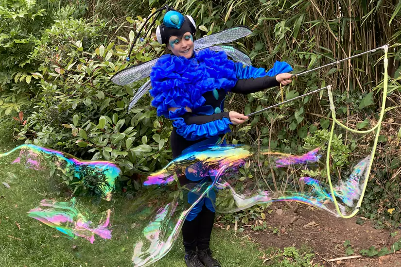 Dragonfly Bubbleologist at Dragonfly Festival