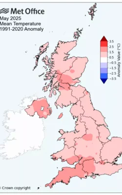 Welsh Weather May 2025