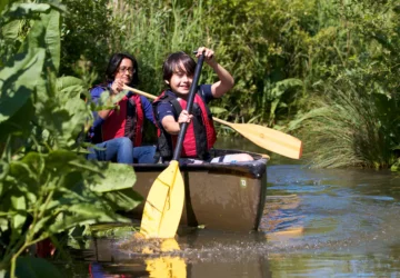 Canoe and Kayak Hire at WWT Llanelli