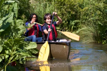 Canoe and Kayak Hire at WWT Llanelli