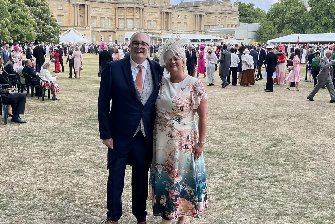 Royal Recognition for Engineering Lecturer and Wife