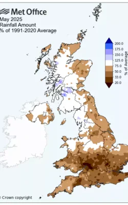 Welsh Weather May 2025