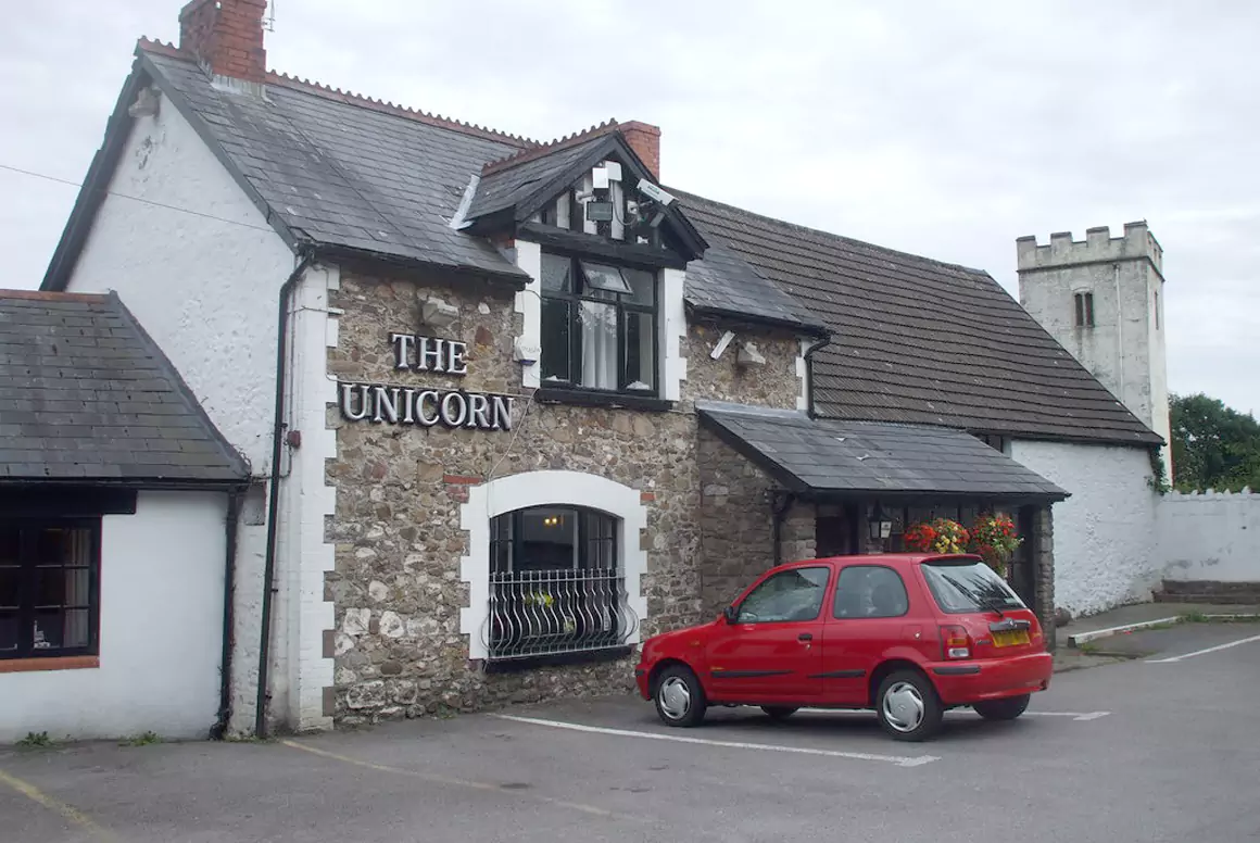 Unicorn Inn, Llanedeyrn in 2010 Farming in Llanedeyrn