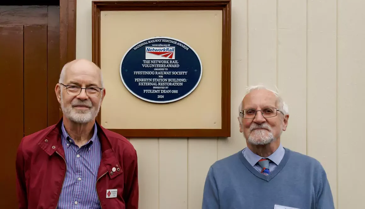 National Railway Heritage Award Ceremony at Penrhyn Station