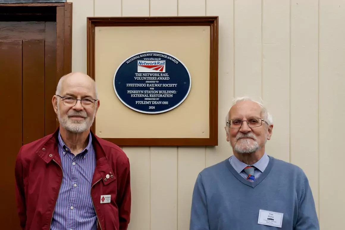 National Railway Heritage Award Ceremony at Penrhyn Station