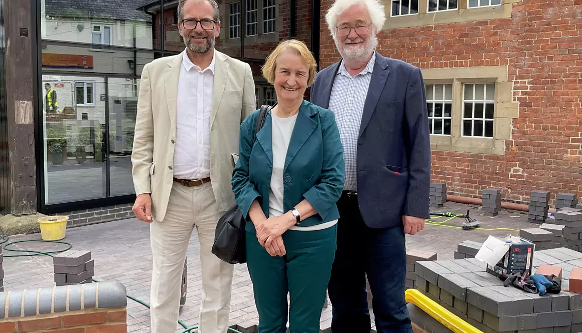 Minister Views Progress on £14m Canal Restoration Project