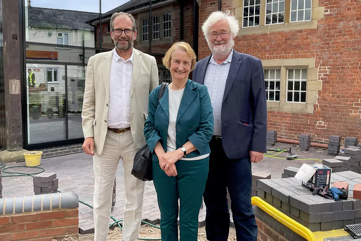 Minister Views Progress on £14m Canal Restoration Project