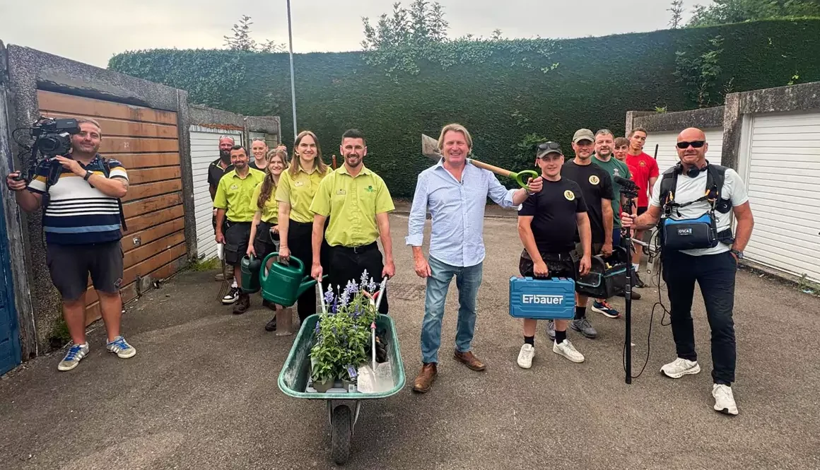 Old Railway Line Garden Centre Joins ITV’s This Morning for Heartfelt Garden Makeover