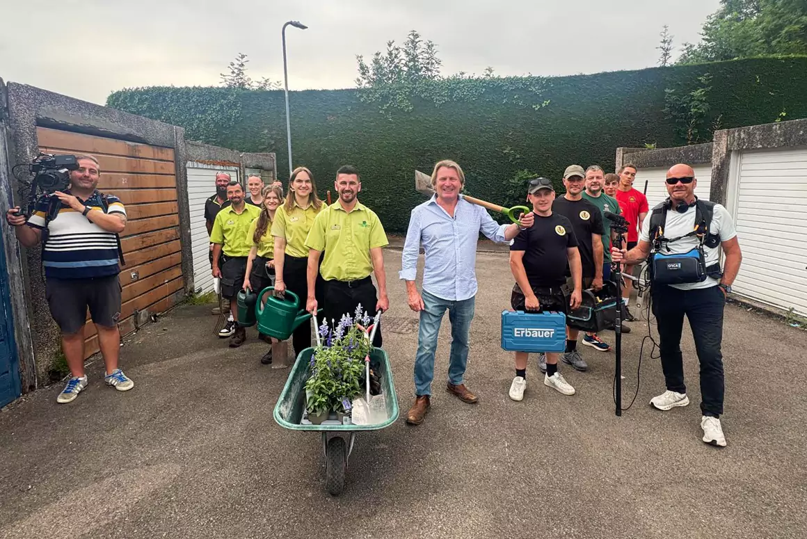 Old Railway Line Garden Centre Joins ITV’s This Morning for Heartfelt Garden Makeover
