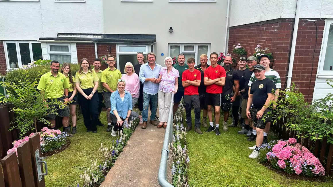 Old Railway Line Garden Centre Joins ITV’s This Morning for Heartfelt Garden Makeover