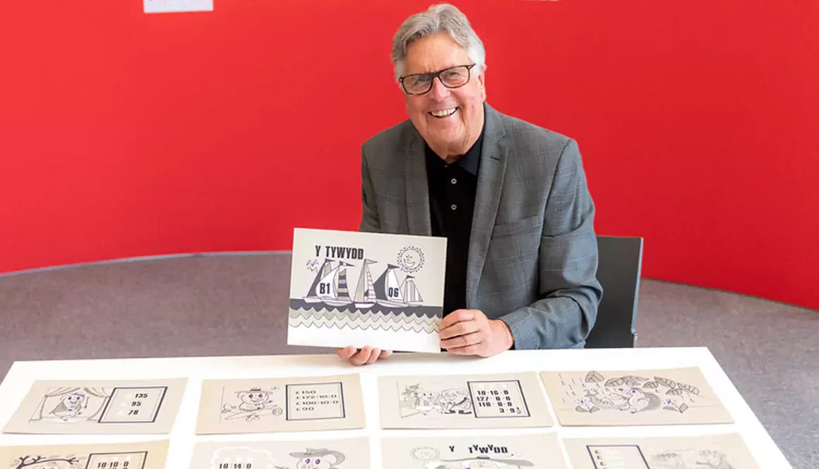 Rare Cartoons Gifted to the National Library of Wales