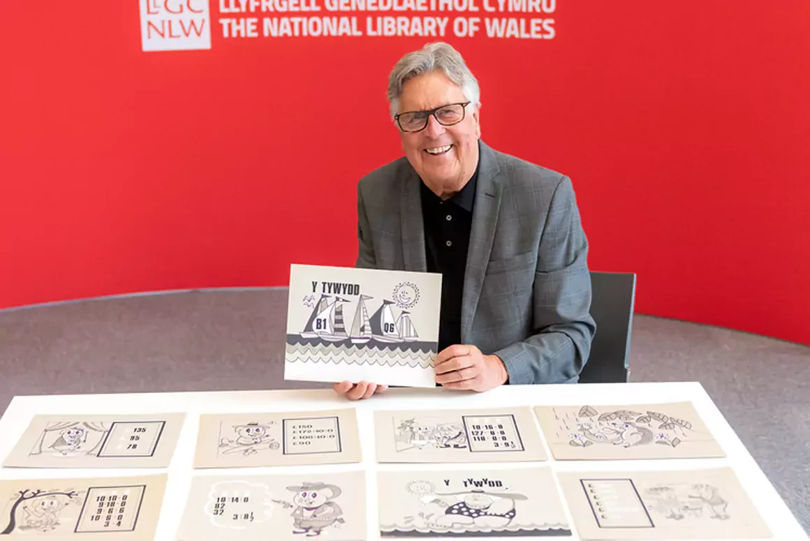 Rare Cartoons Gifted to the National Library of Wales